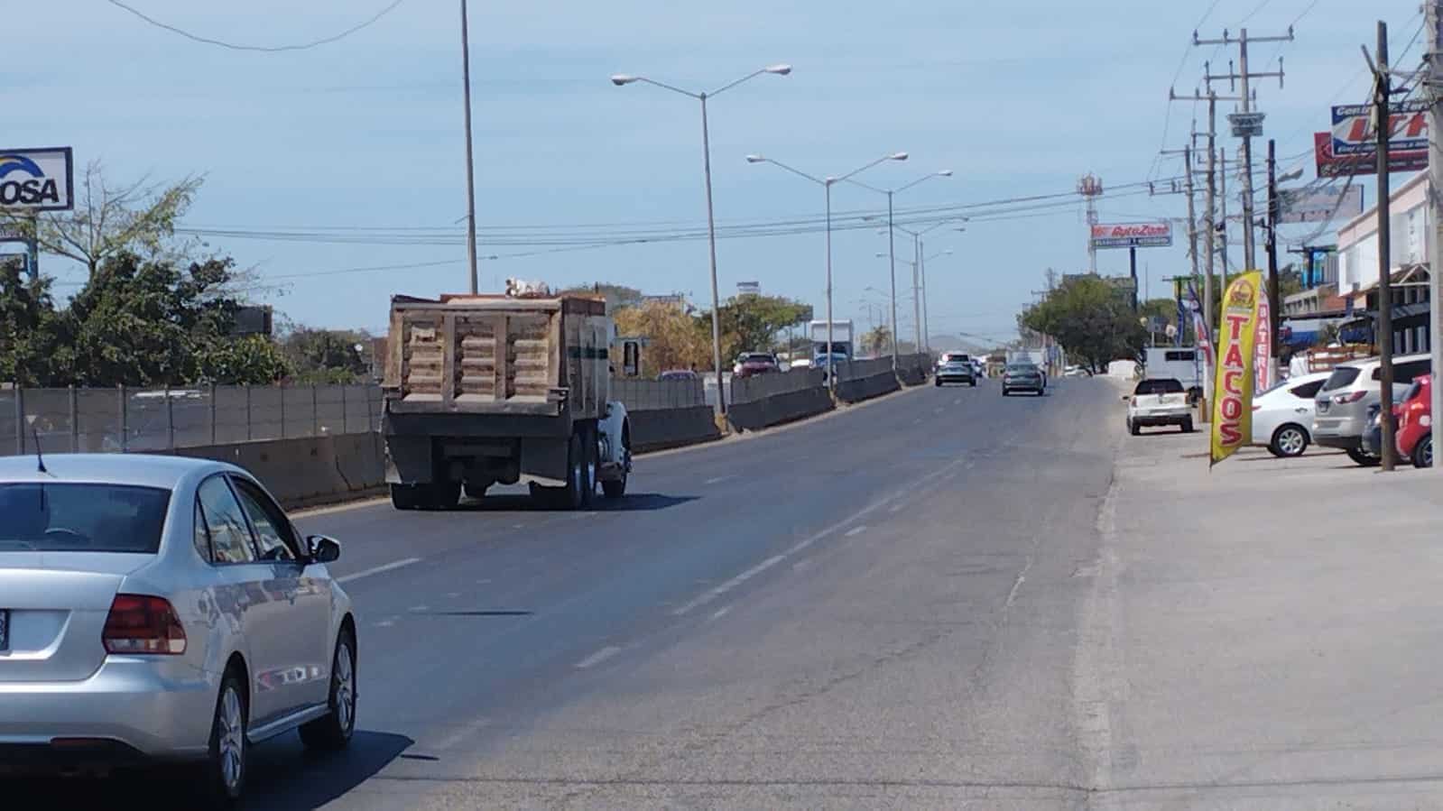 Trabajos de mantenimiento en Mazatlán