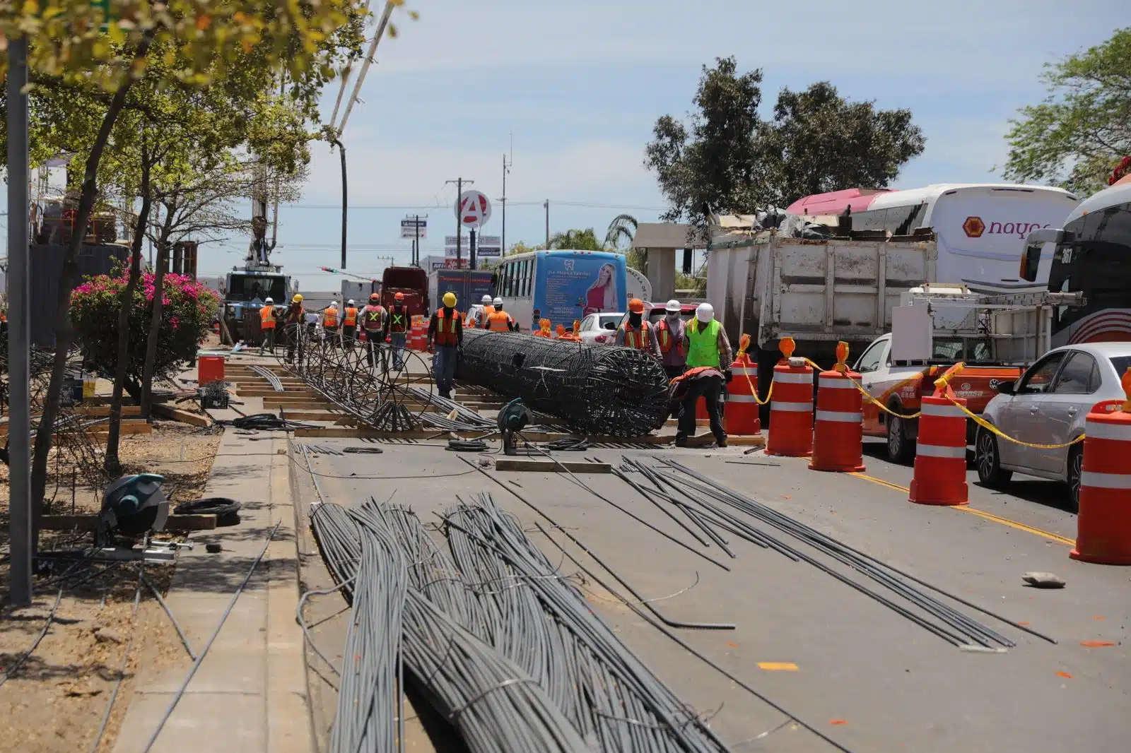 Avance de obra en Mazatlán.