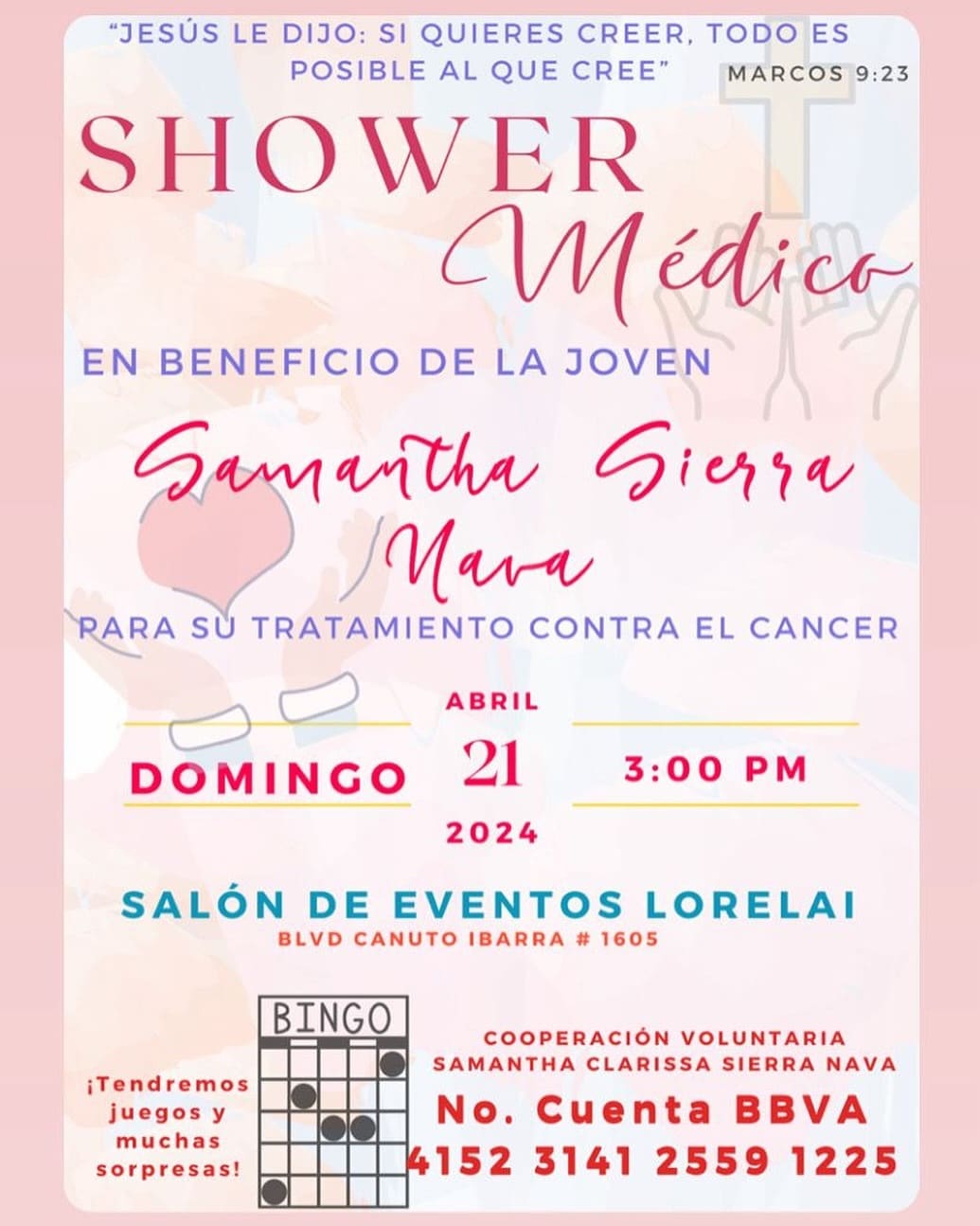 Invitación a Shower Médico