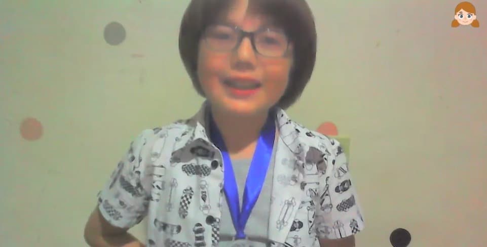 Samuel Said, de 9 años, un niño conferencista