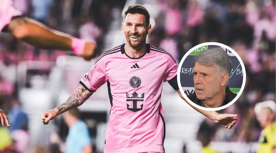 “Tata” Martino y Messi