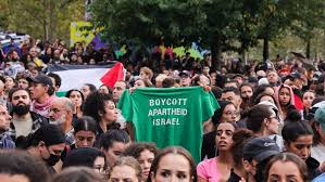 Tensión en centros universitarios por manifestaciones pro palestina
