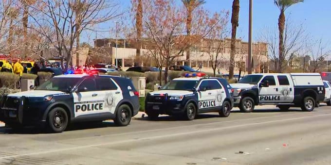 Tiroteo en edificio de Las Vegas deja 3 fallecidos