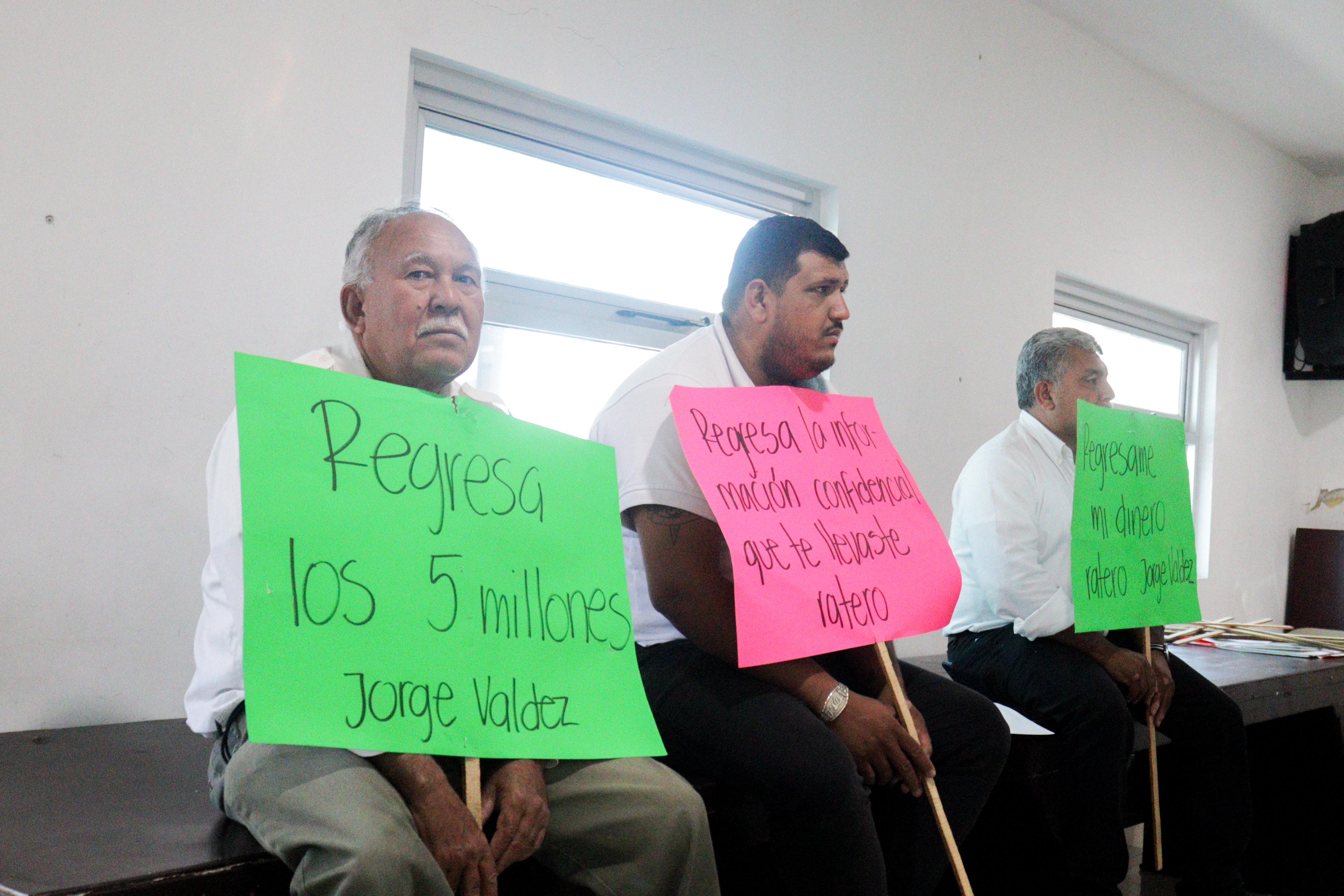 Rueda de prensa de la Unión de Trabajadores del Volante del Norte de Sinaloa
