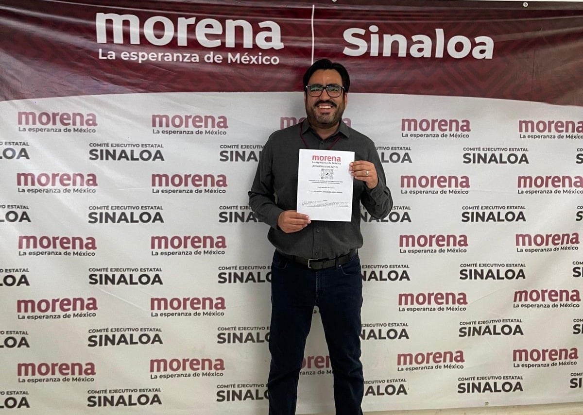 Candidato de Morena a la alcaldía de Culiacán