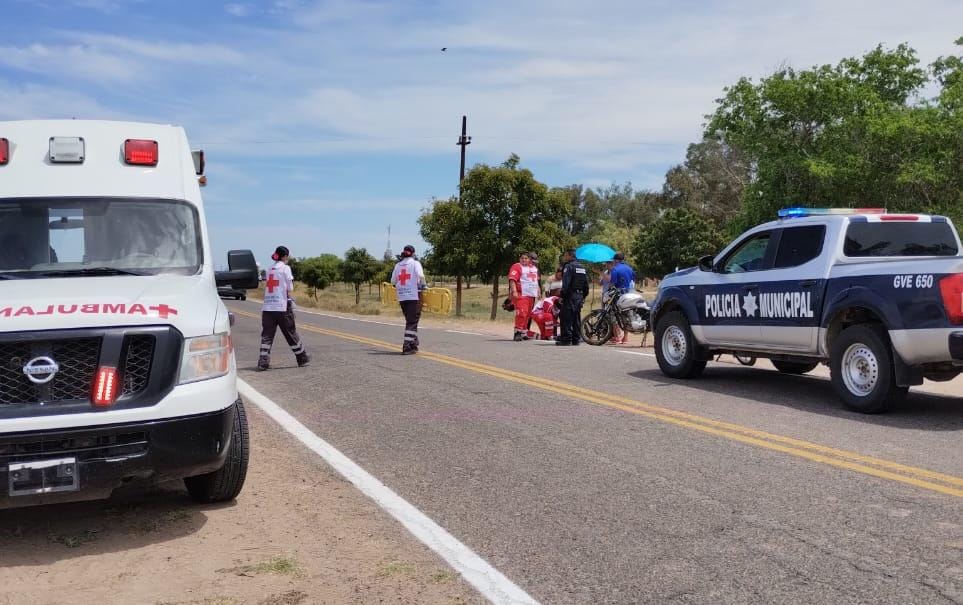 PErsona atropellada tirada en la calle