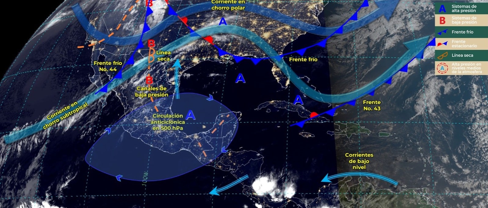 Mapa clima México