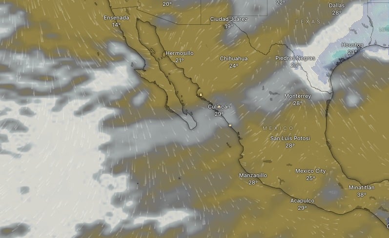 Tabla pronóstico del clima