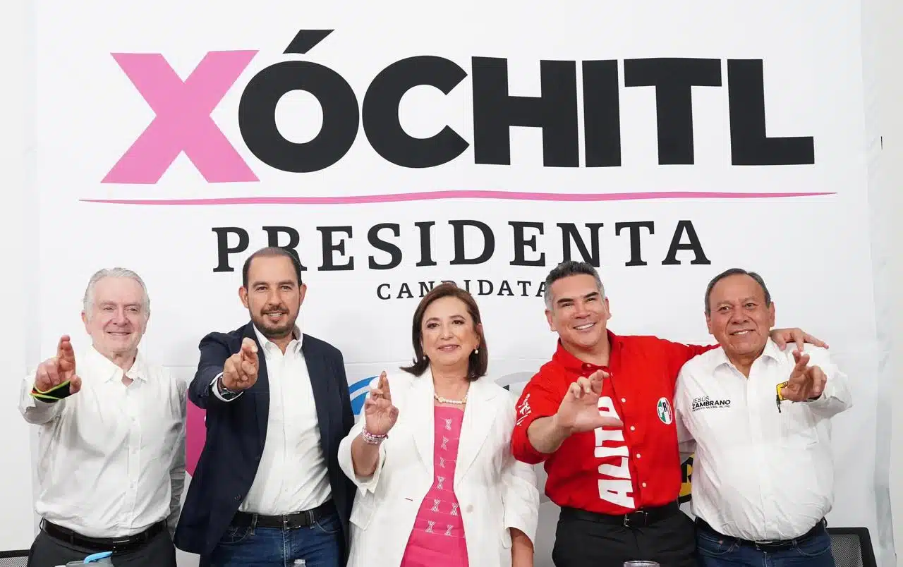 Xóchitl Gálvez y partidos redoblarán esfuerzos rumbo a la Presidencia