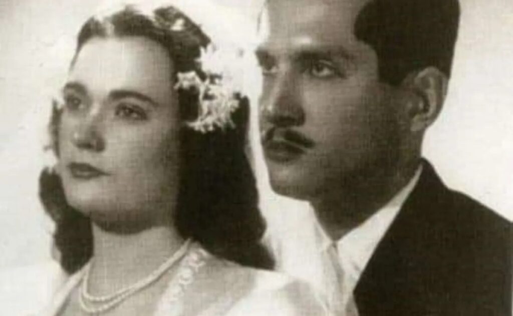 Yolanda Luken y Enrique Coppel Tamayo en su foto de casados