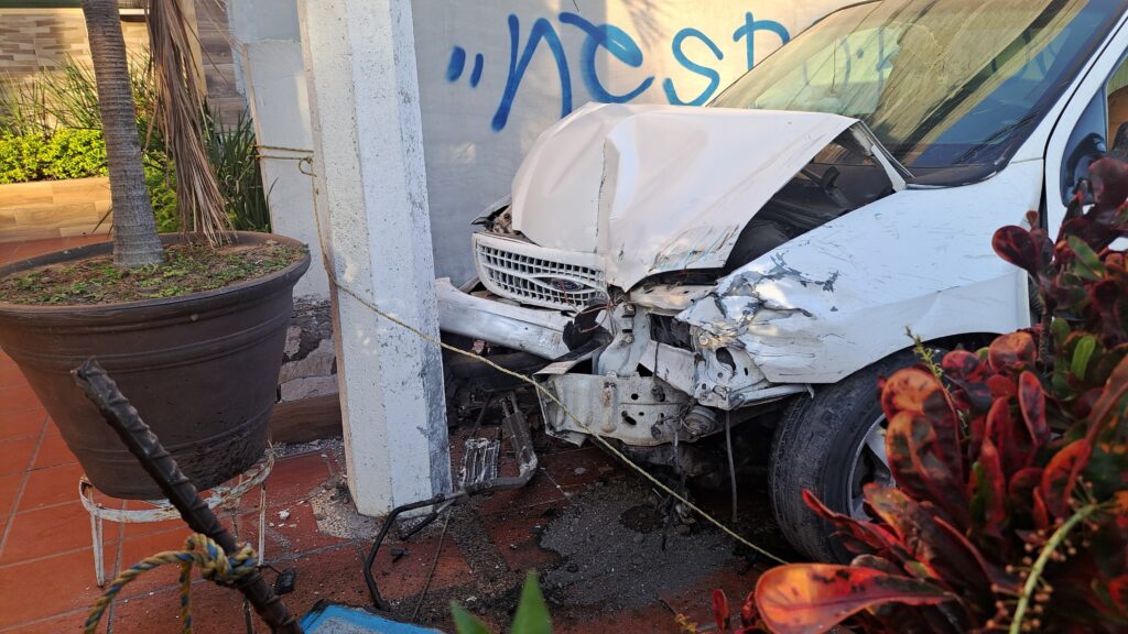 Accidente en la Central Camionera de Mazatlán