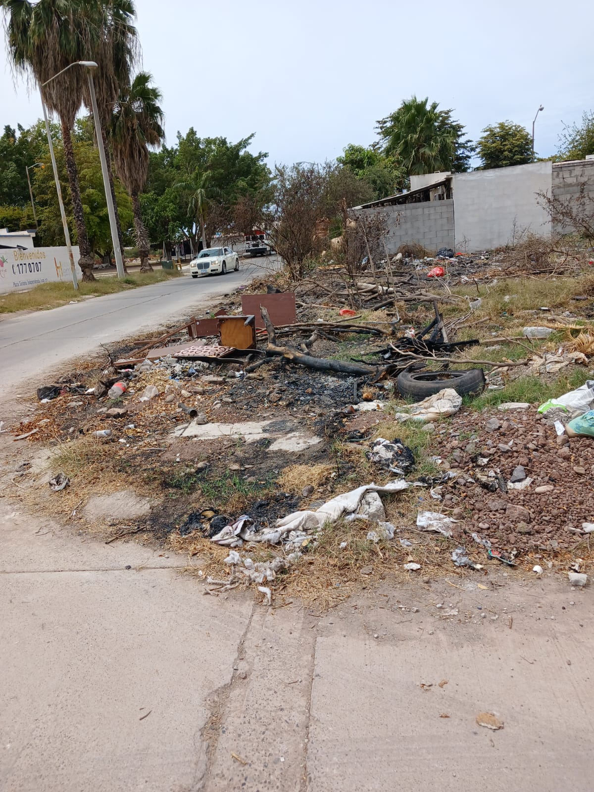 basura quemada