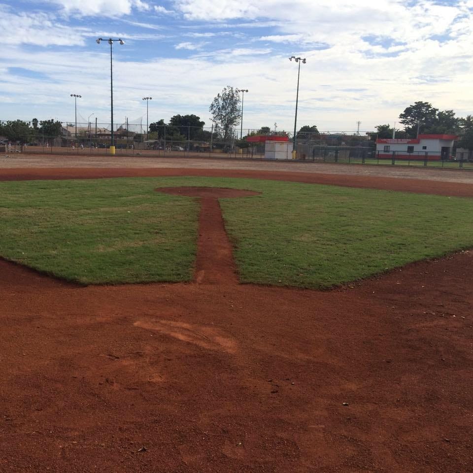 Cancha de beisbol vacía