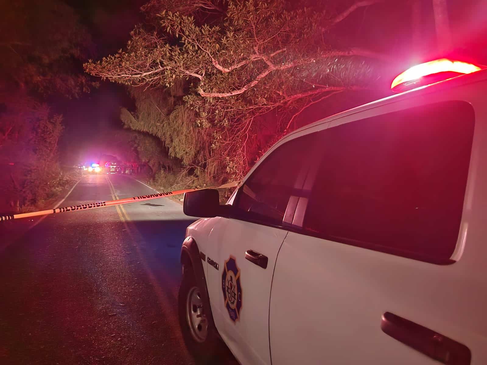 Camioneta de Semejo en accidente Eldorado