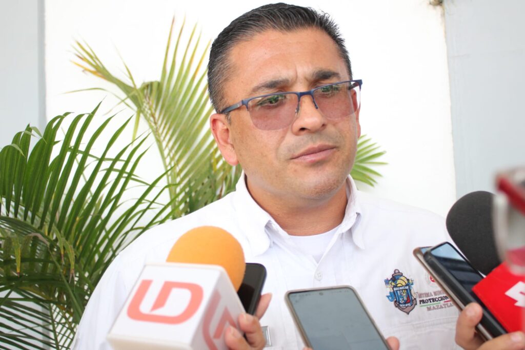 Coordinador municipal de PC, Eloy Ruiz Gastélum