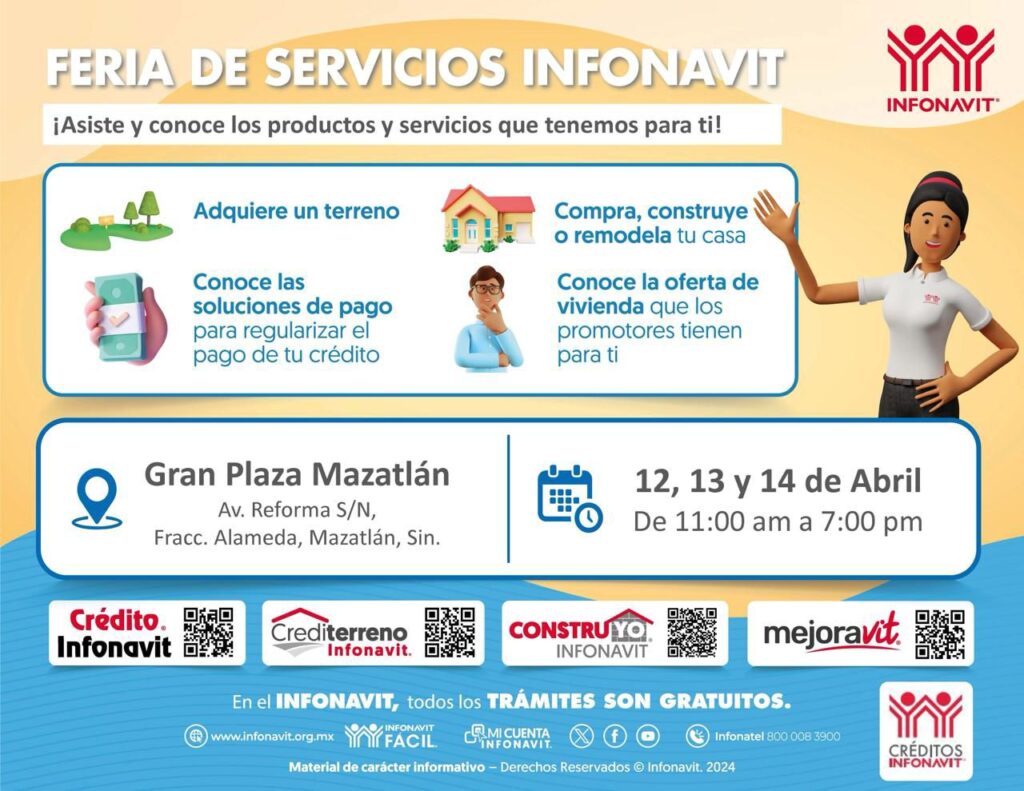 Invitación a Feria de servicios Infonavit 