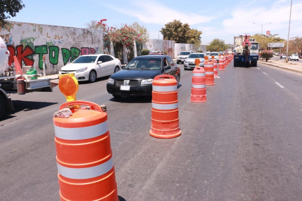 Mejoramientos viales en Mazatlán
