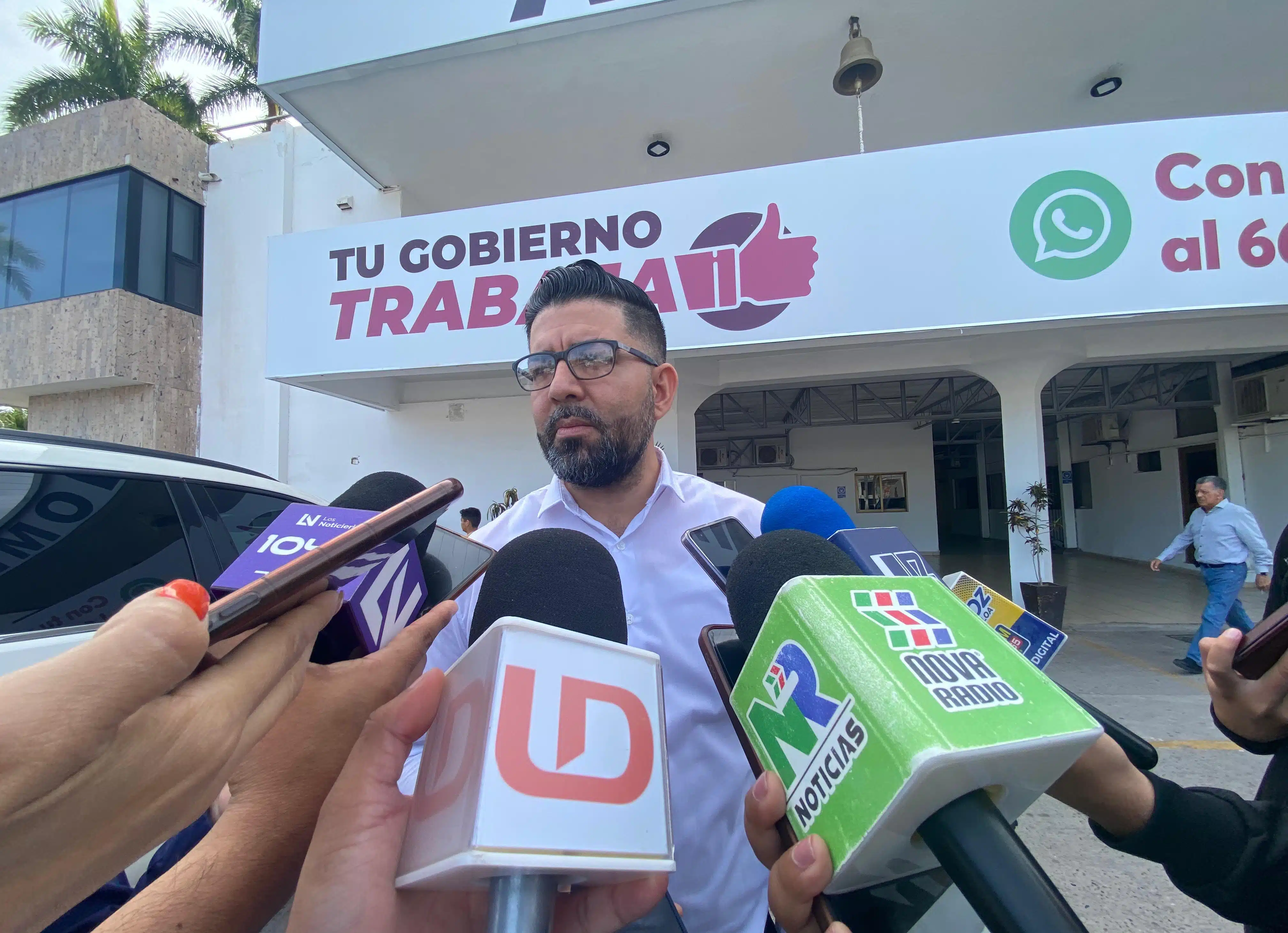 Isacc Aguayo Roacho, vicefiscal en la zona norte con medios de prensa