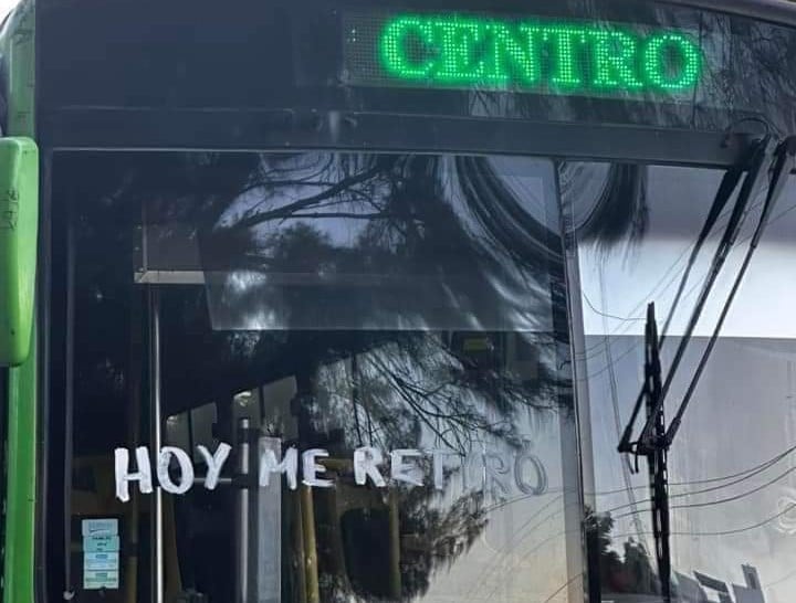 jubilacion de operador de camión urbano en mazatlan