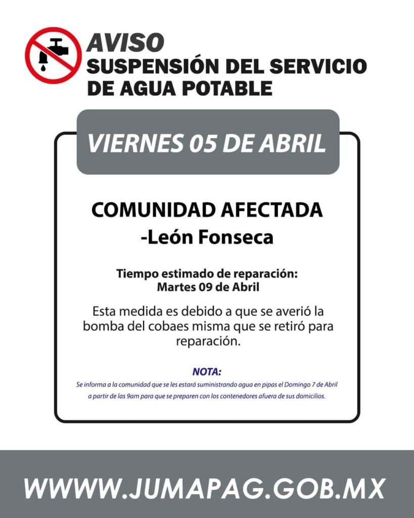 Aviso de Jumapag