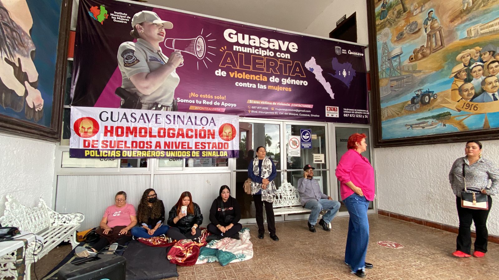 Trabajadoras del Ayuntamiento en huelga de hambre