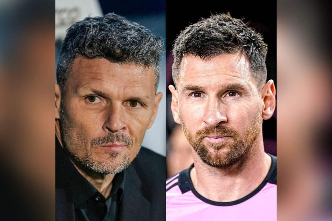 Leonel Messi y otra persona