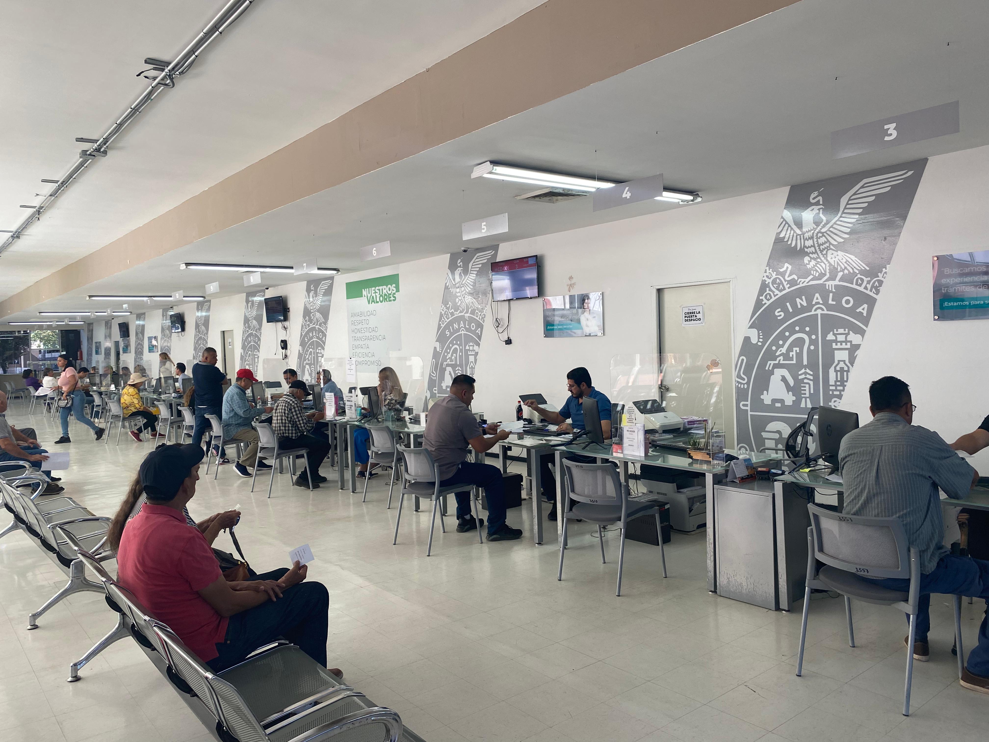 Las oficinas de Recaudación de Rentas