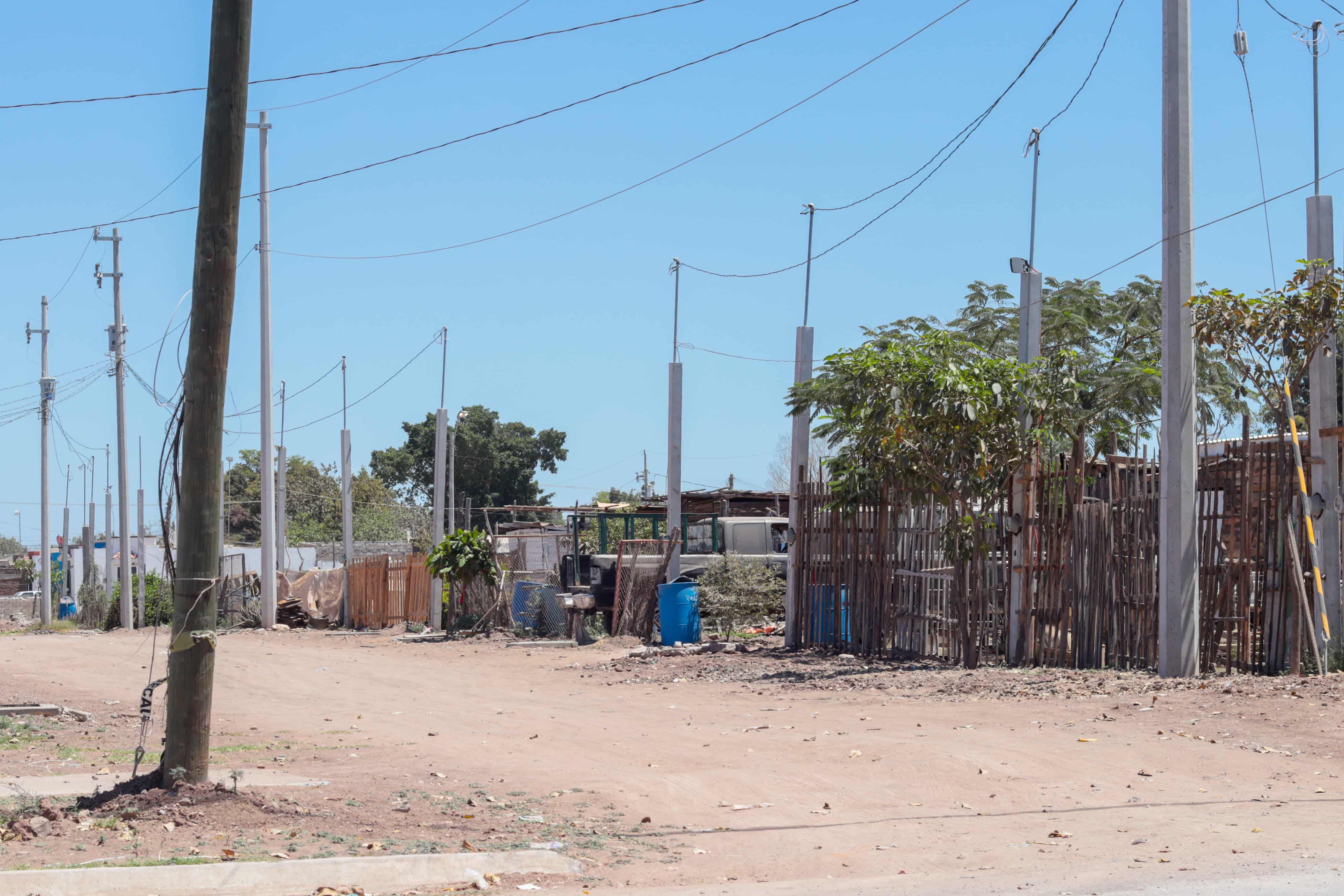 Predio de la colonia Santa Alicia en Los Mochis./ Foto: Emmanuel Casas