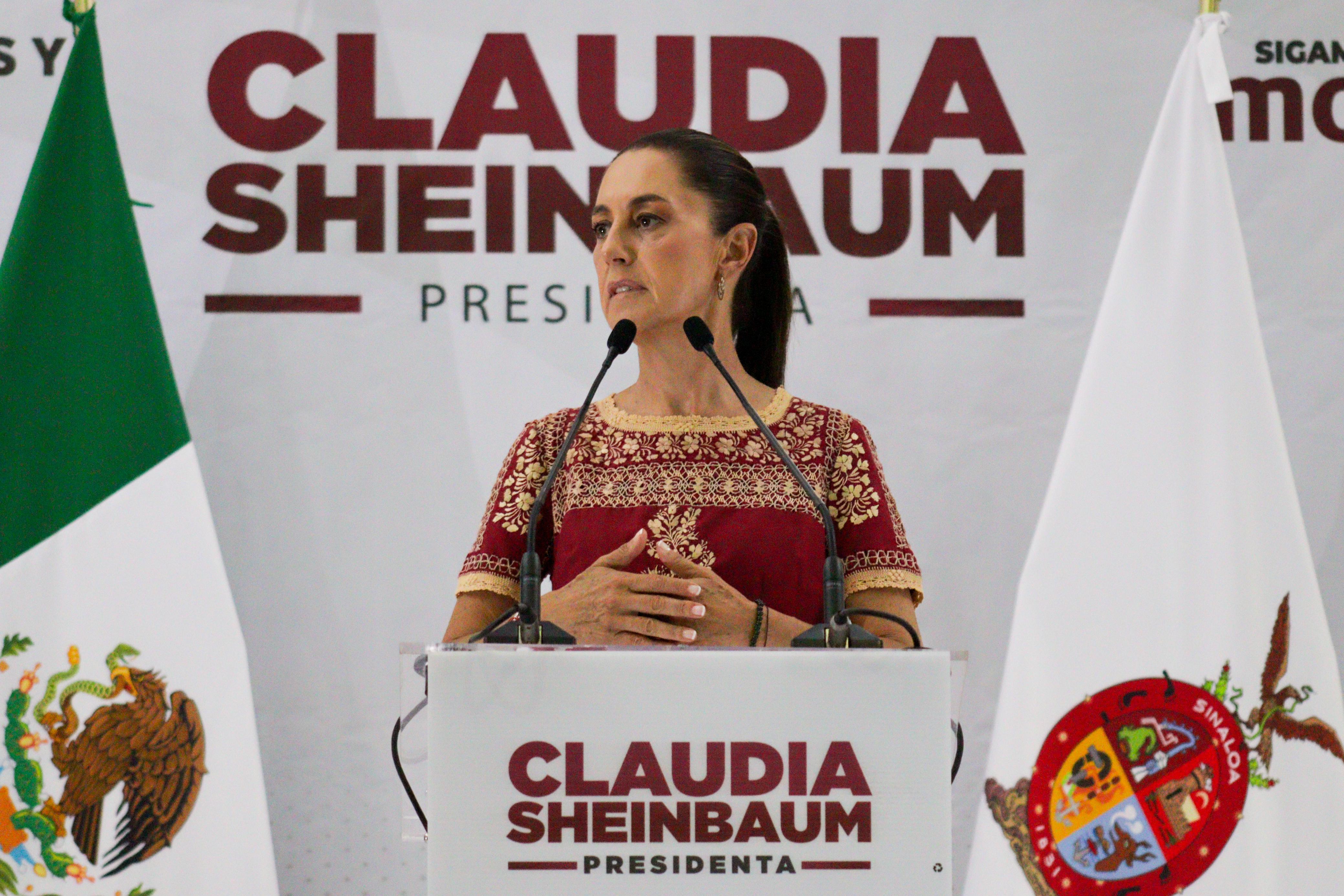 Claudia Sheinbaum en conferencia