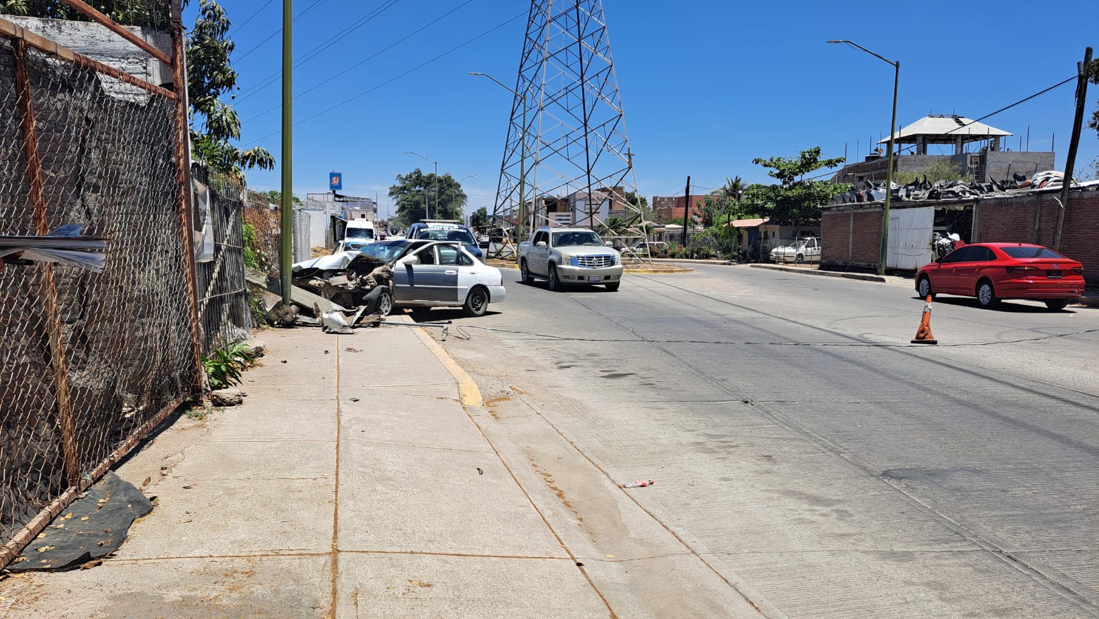 Choque en Culiacán
