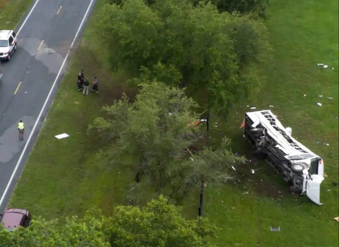 Accidente de autobús en Florida