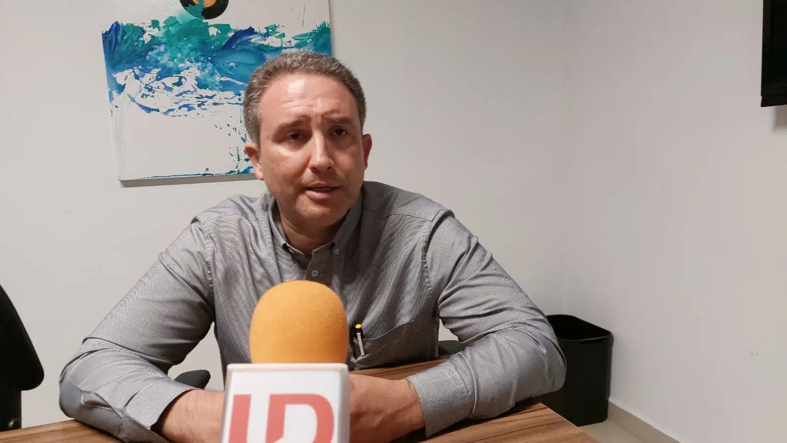 Adolfo Ernesto Verdugo Dagnino, delegado regional del Infonavit en Sinaloa, en entrevista con Línea Directa en Mazatlán