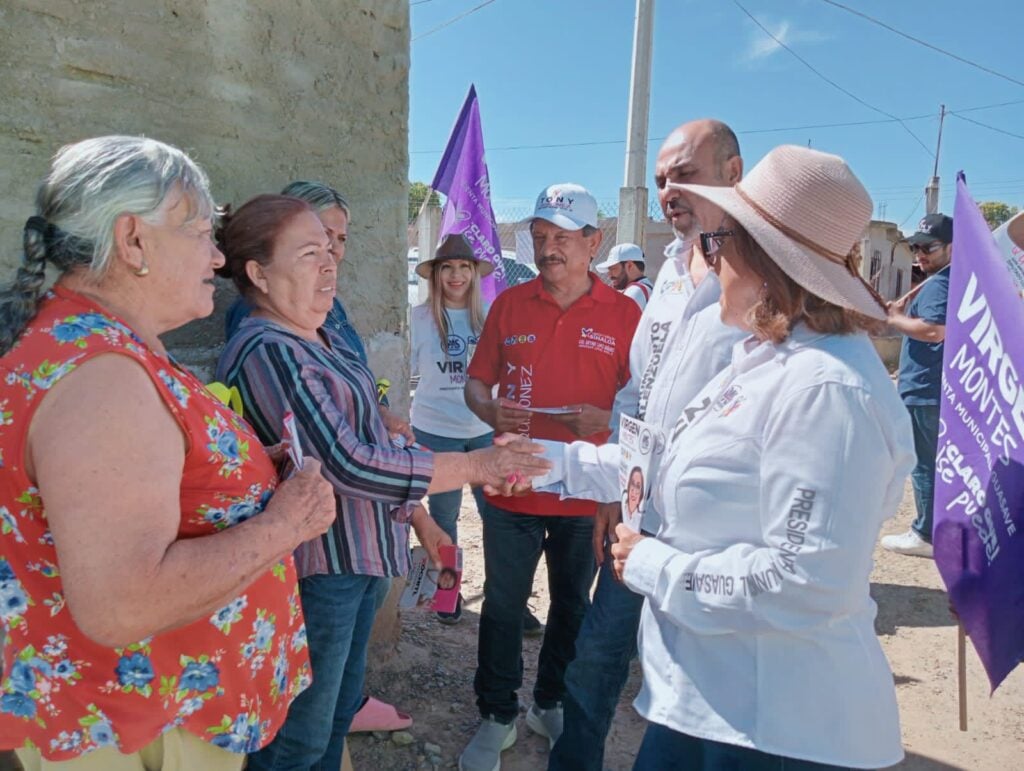 Alba Virgen Montes se manifestó a favor del sector agrícola del municipio.