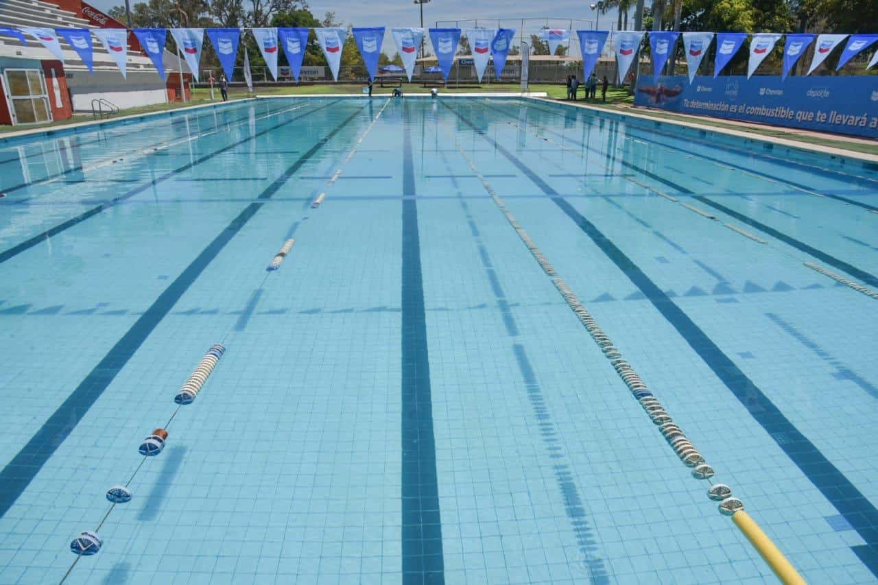 Alberca Olímpica de la Ciudad Deportiva Aurelio Rodríguez Ituarte en Ahome