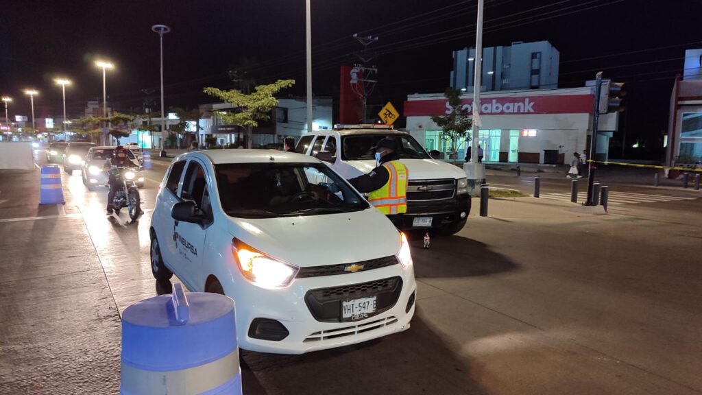 Alcoholímetro en Mazatlán