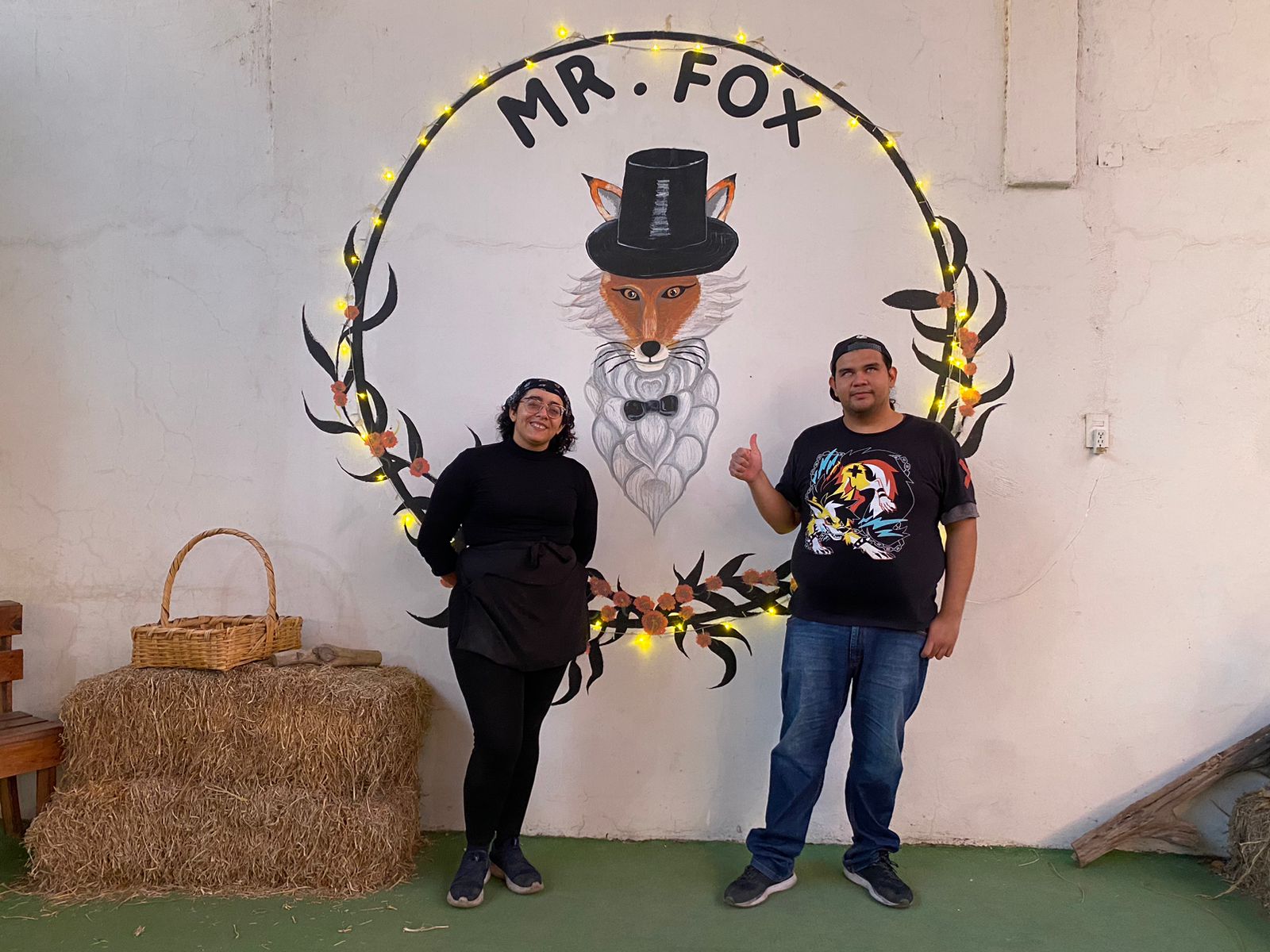 Arnulfo Montes y Marta Aimé Murillo Guerrero, dueños del restaurante Mr. Fox de Los Mochis