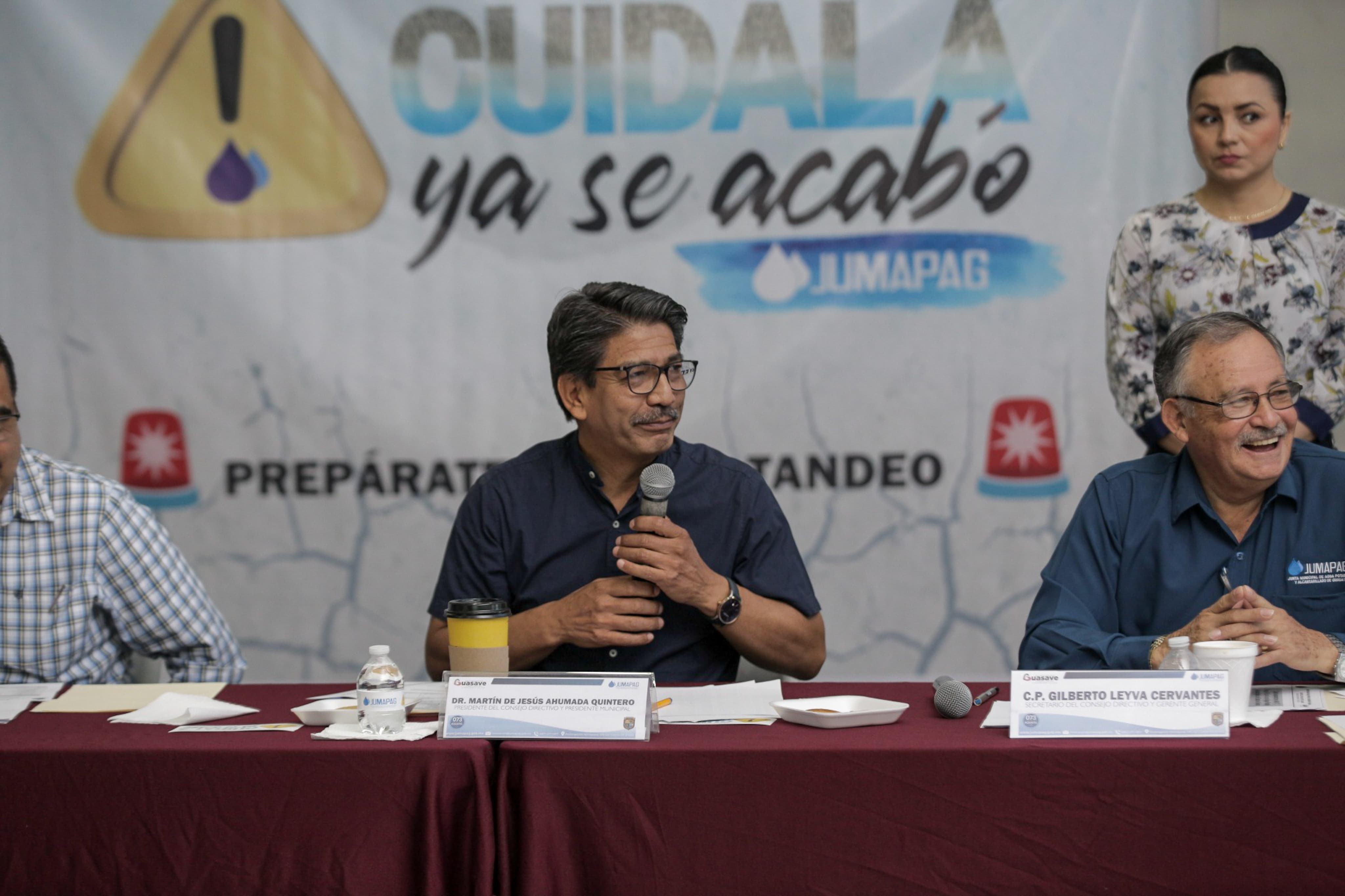 Jumapag evalúa el tandeo de agua en Guasave
