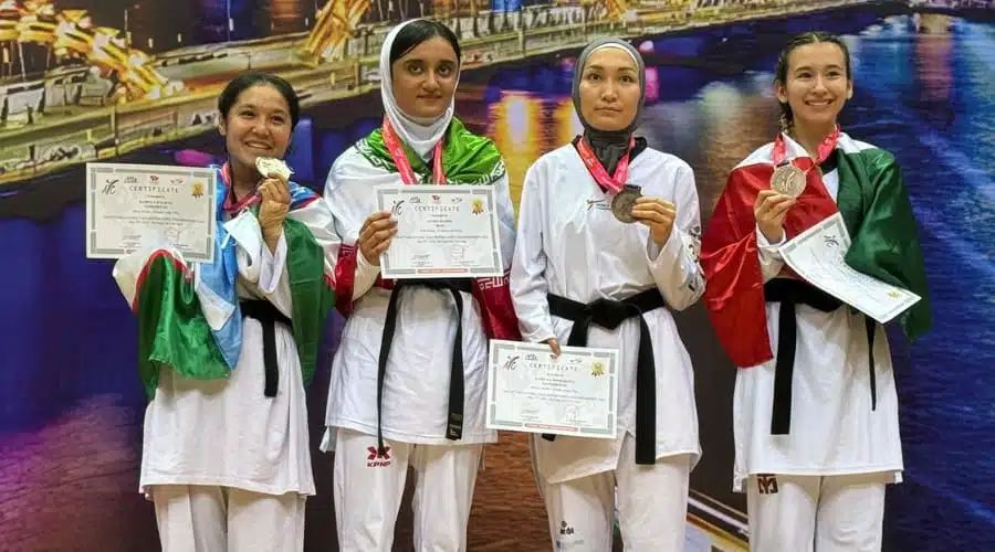 Medallistas del Campeonato Asiático de Parataekwondo