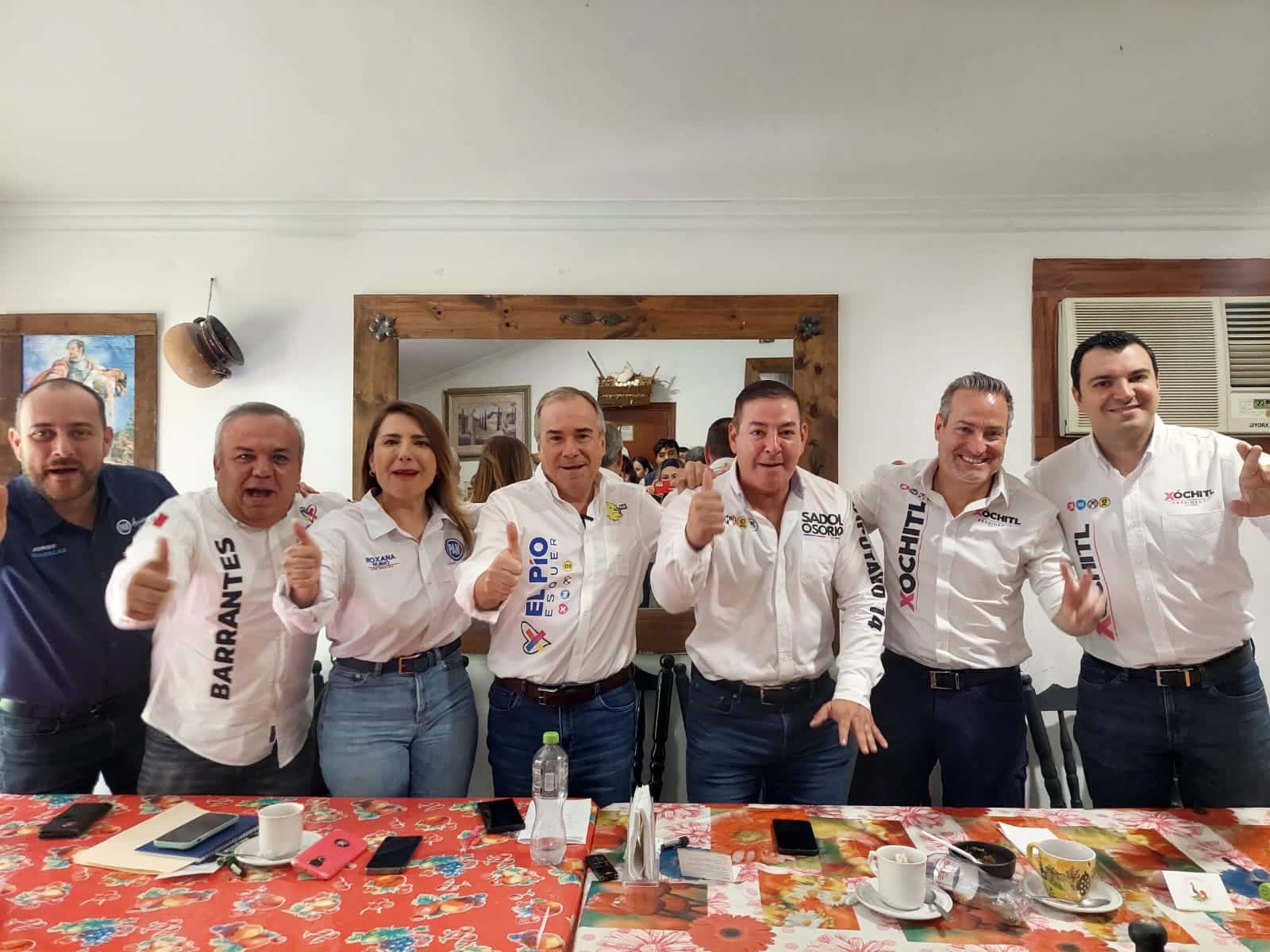 Este miércoles candidatos de coalición 