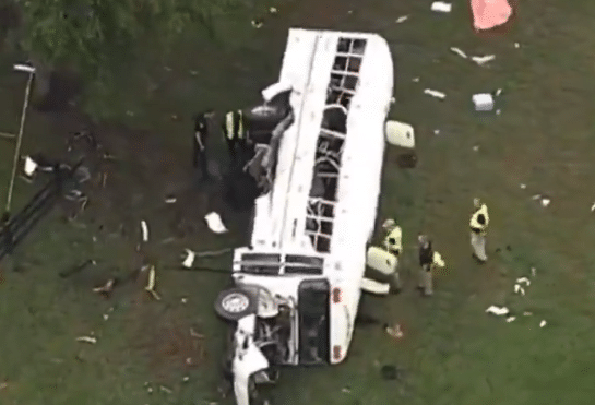 Accidente de autobús