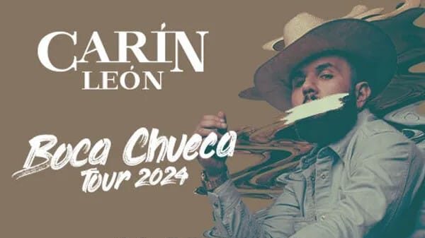 Post de Carín León “Boca chueca tour 2024” en Mazatlán