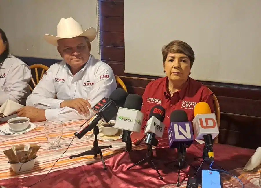 Cecilia Ramírez candidata de Morena a la alcaldía de Guasave