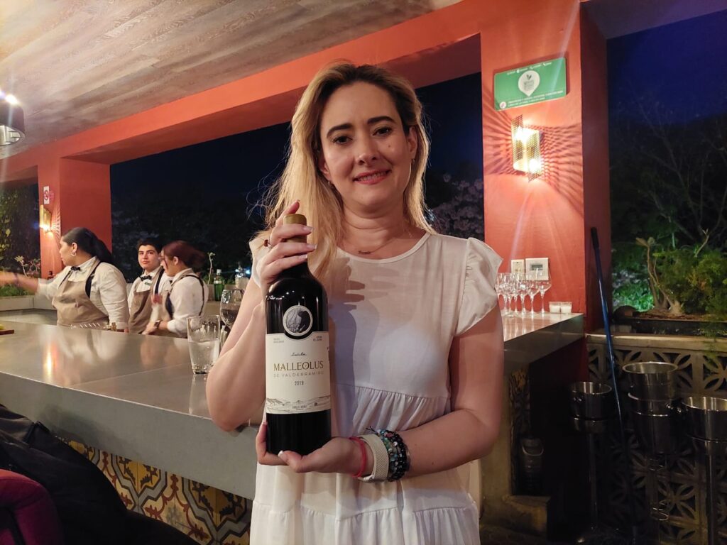 Daniela Salgado, sommelier invitada