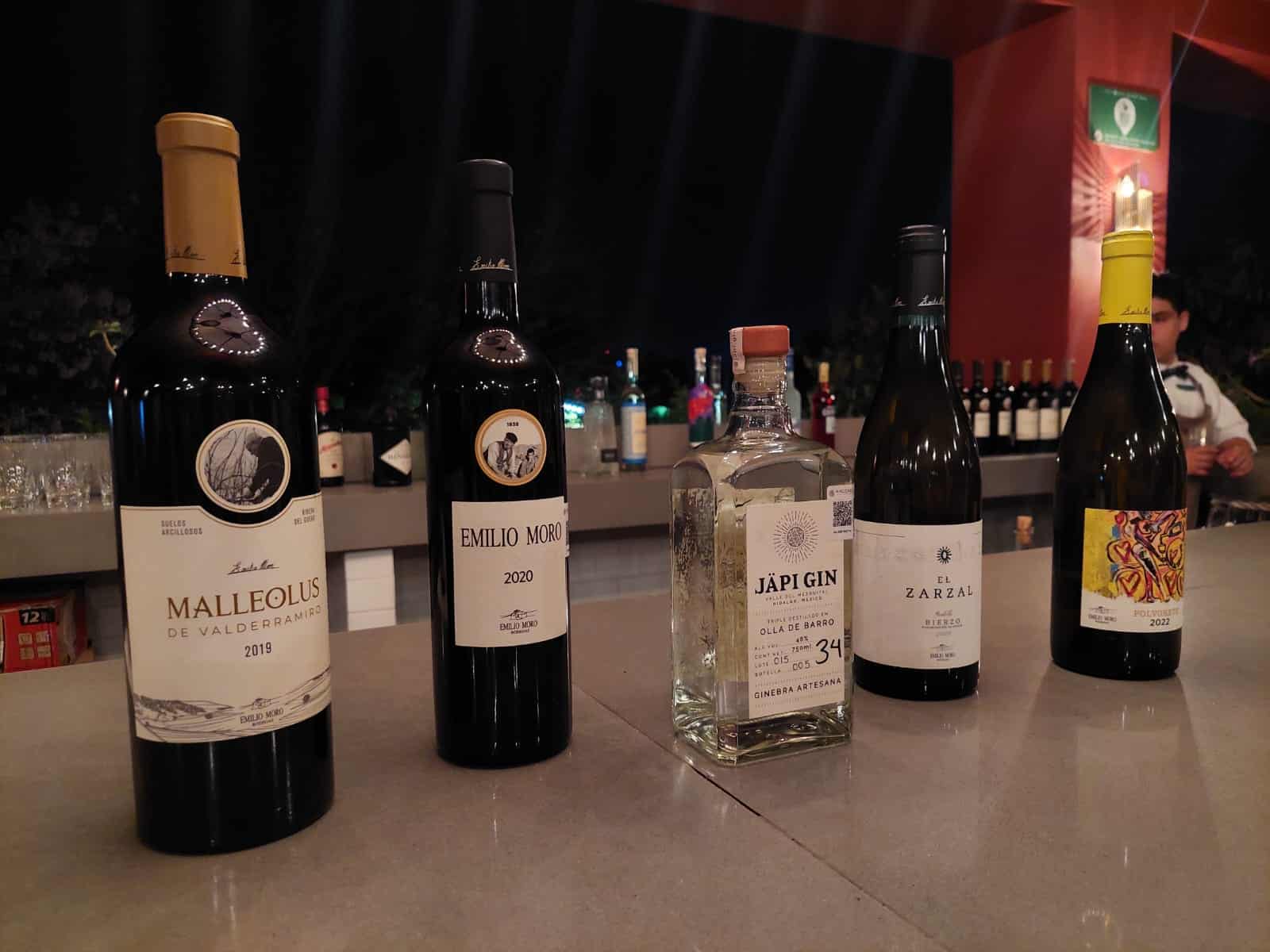 Bebidas presentadas en la 