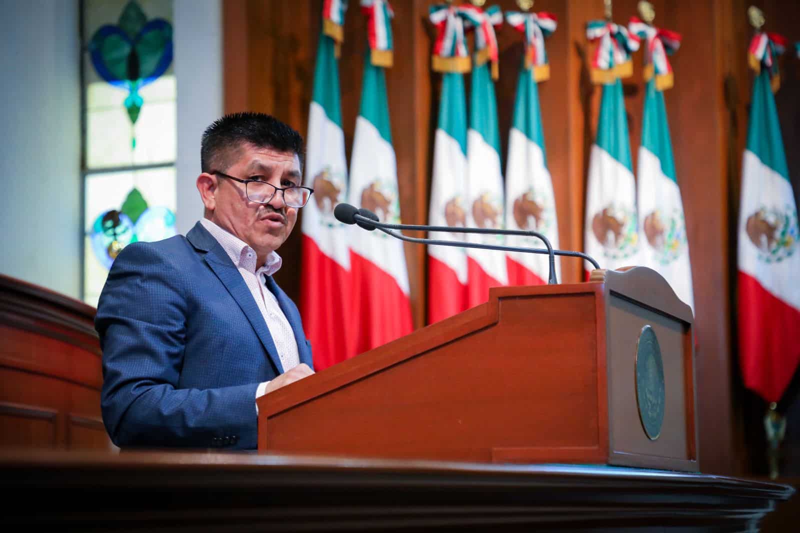 César Eutiquio Domínguez Sandoval, diputado por Morena.
