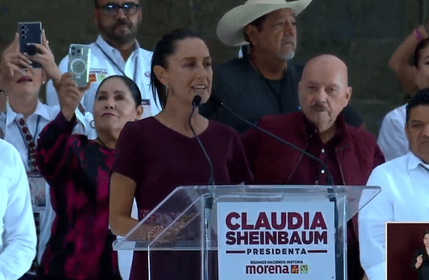 Claudia Sheinbaum realiza cierre de campaña desde el Zócalo de CDMX