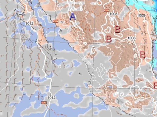 Clima Sinaloa mapa