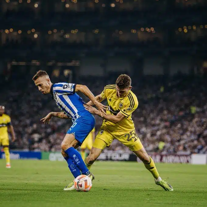 Juego entre Columbus Crew y Rayados del Monterrey