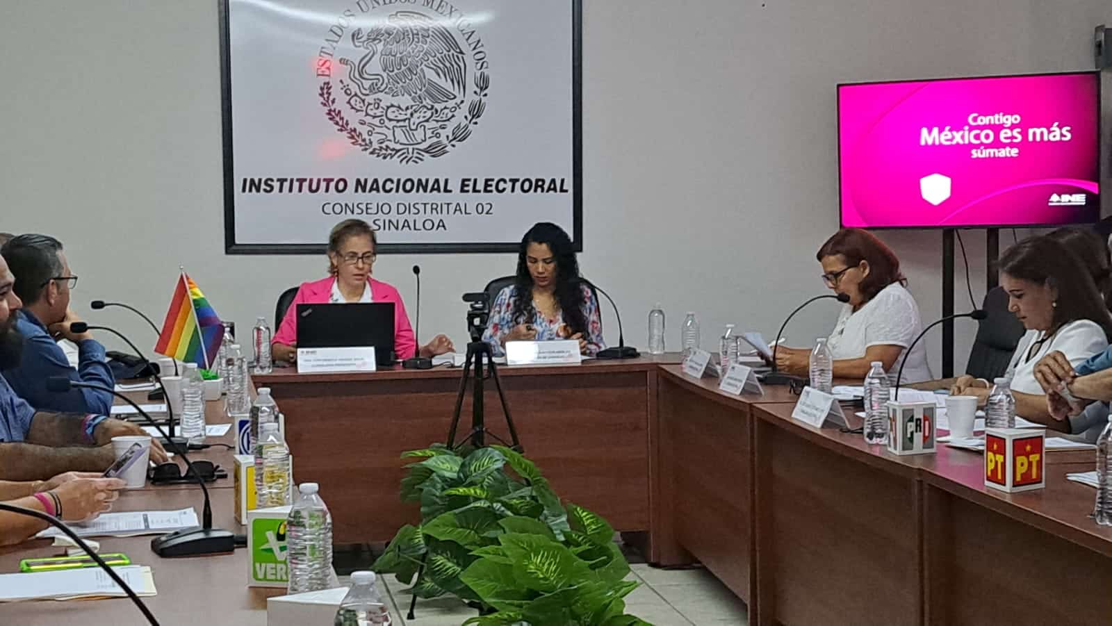 En una sesión extraordinaria, el Consejo de la Junta Distrital 02 del INE en Ahome, aclaró varios puntos previo al 2 de junio