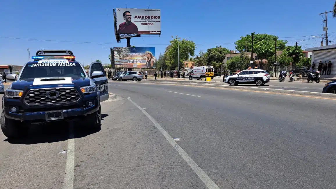 Autoridades estuvieron presentes en el lugar donde ocurrió el percance vial